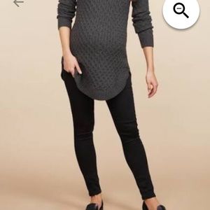 Black maternity jeans
